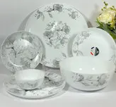 سرویس غذا خوری 26 پارچه گلدن اپال مدل مرینوس طوسی