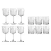 ست گیلاس و لیوان پاشاباغچه مدل تایملس