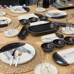 سرویس صبحانه خوری 31 پارچه آجار شش نفره