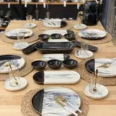 سرویس صبحانه خوری 31 پارچه آجار شش نفره