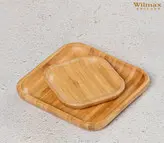 بشقاب سرو بامبو ویلمکس مربع