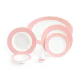 سرویس غذاخوری چینی زرین مدل الگرو ۲۸ پارچه