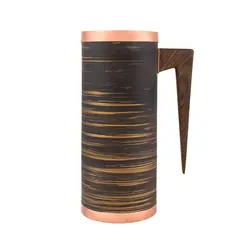 پارچ مسی zhe مدل استوانه رنگی