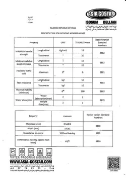 ایزوگام پشم شیشه دلیجان