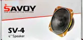 بلندگو فابریک جلو پرایدی ساووی savoy مدل SV-4 بسته دو عددی