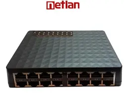 خرید، قیمت و بررسی سوئیچ 16 پورت نتلن NETLAN F1600-E | نوین ویپ