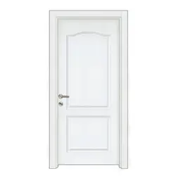 درب HDF خام دو قاب