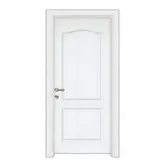 درب HDF خام دو قاب