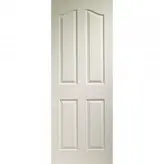 درب HDF خام چهارقاب ابرویی