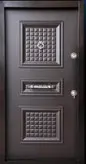 درب ضد سرقت سه قاب برجسته ونگه