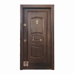 درب ضد سرقت روکش فلزی دکورال مدل سه قاب