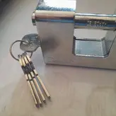 قفل کتابی 90 فولادی داف ترک