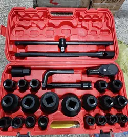 جعبه بکس درایو 3/4 اینچ 26 پارچ مشکی DLTC