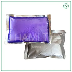 کیسه یخ ژله ای بزرگ یک رو آلومینیوم 25*17