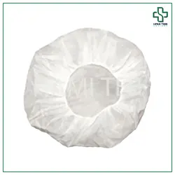 کلاه یکبار مصرف بیمار سفید