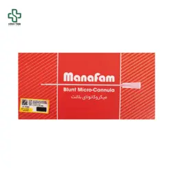 سوزن میکروکانولا گیج 21 طول 50 میل مانافام