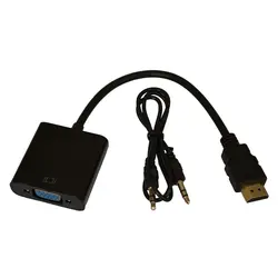 تبدیل HDMI TO VGA پک نایلونی