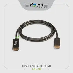 كابل ROYAL DISPLAY TO HDMI 3M