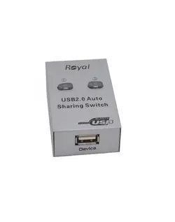 دیتا سوییچ   USB 2PORT AUTO ROYAL