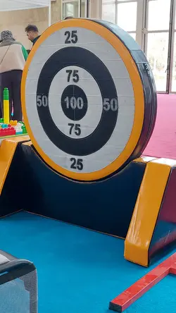 شوت دارت 1متر پایه دار فومی