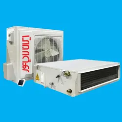 داکت اسپلیت با کویل آب گرم طرح slim ایران رادیاتور