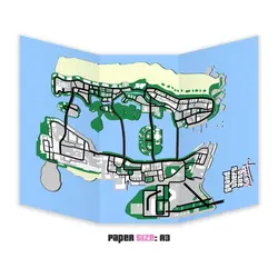 نقشه بازی جی تی ای وایس سیتی GTA Vice City