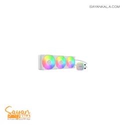 فن خنک کننده پردازنده گیم دیاس مدل CPU Cooler Fan GAMDIAS AURA GL 360 V2 WH
