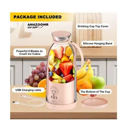 مخلوط کن قابل حمل 500 میلی لیتر مدل Fresh Juice