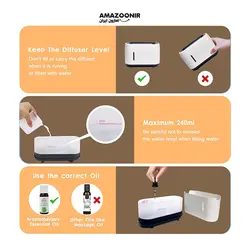 دستگاه خوشبو کننده هوا و بخور سرد مدل Hivagi