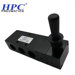 شیر دستی پنوماتیک 5/3 سایز 1/2 HPC