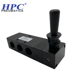 شیر دستی پنوماتیک 5/3 سایز 1/2 HPC