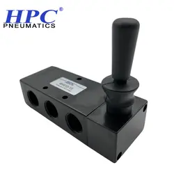 شیر دستی پنوماتیک 5/2 سایز 1/2 HPC
