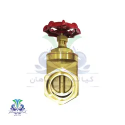 شیر فلکه برنجی