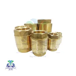 شیر یکطرفه فنردار برنجی