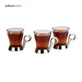 فنجان سوفله خوری رزلند نقره ای