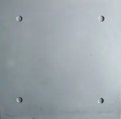 پنل بتن اکسپوز سایز 60*60 پانچ دار(چهار سوراخ)