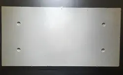 پنل بتن اکسپوز سایز 50*100 پانچ دار(چهار سوراخ)