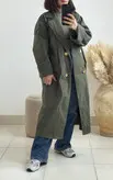 مانتو کتان تی سی سبز ارتشی
