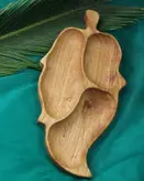 اردو خوری چوبی 3 خانه مدل(قطره) M013
