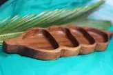 اردو خوری چوبی 4 خانه M0021 (گیسو)