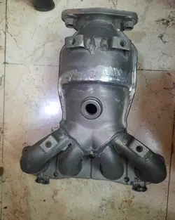 منیفولد دود به همراه کاتالیزور لیفان ایکس ۶۰ دنده ای لوازم یدکی لیفان