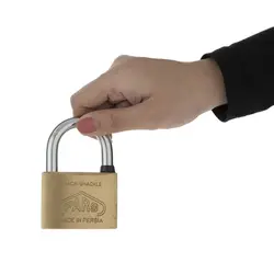 قفل آویز پارس برنجی سایز 60