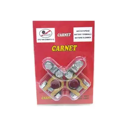 سر باطری برنجی سواری کارنت Carnet