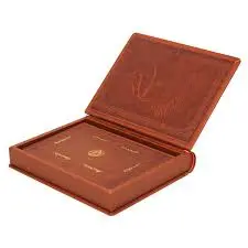 کتاب صحیفه سجادیه جعبه دار چرمی معطر