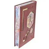 کتاب دیوان حافظ چرمی قابدار آیینه ای کاغذ گلاسه
