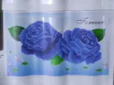 تابلو خام نقاشی باالماس ،طرح گل های رز سه رنگ