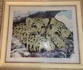 تابلو خام نقاشی باالماس ،طرح بچه ببرها