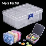 جعبه تقسیم شونده14تایی مخصوص الماس،نگین،خرازی