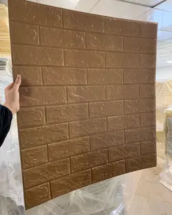 دیوار پوش قهوه ایی6