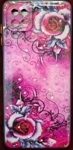 قاب گوشی SamsungGalaxy A12,M12طرح براق پاپ سوکت دارقلبی کد523